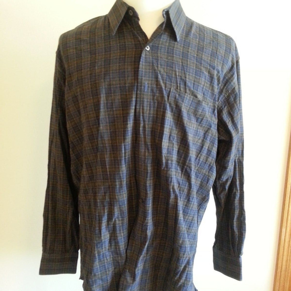 burberry shirt mens brown